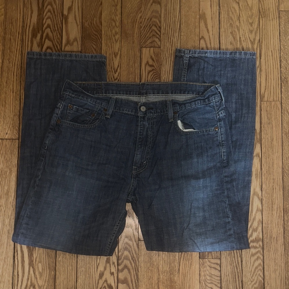 Relaxed Fit Denim Jeans for Men